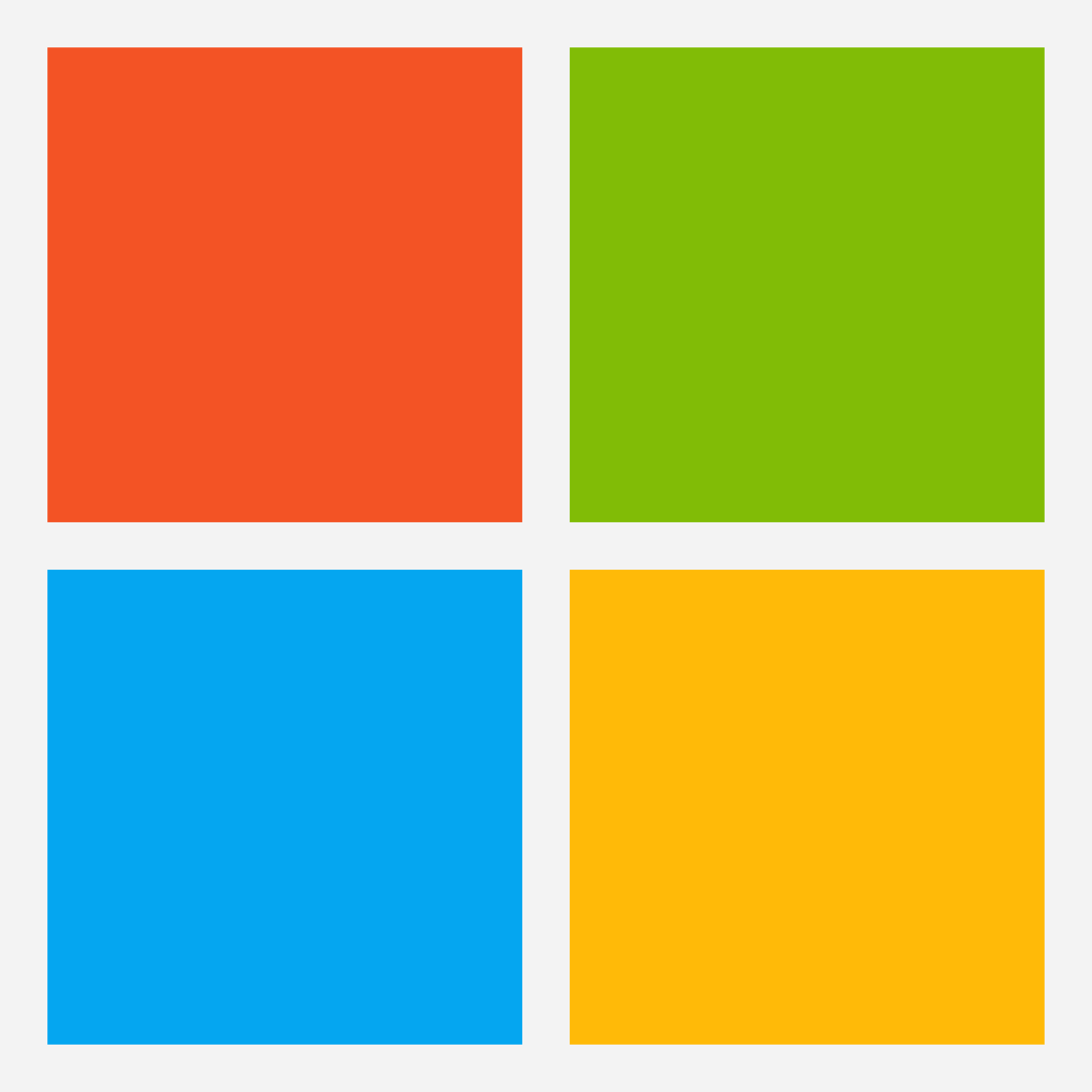 Continue with Microsoft icon