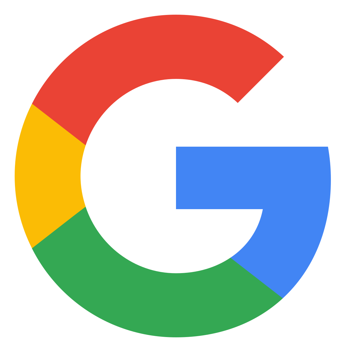 Continue with Google icon